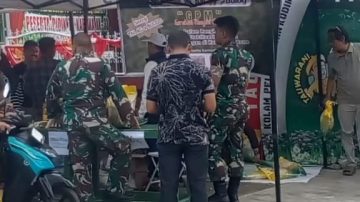 Gerakan Pangan Murah dilaksanakan Oleh Kodim 1407 Bone Jaga Stabilitas Pangan