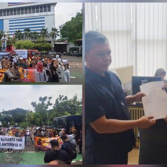 Langgar Kode Etik,Terkait PK Kasus Pencucian Uang SPBU, Mahasiswa Demo MA Dan KY