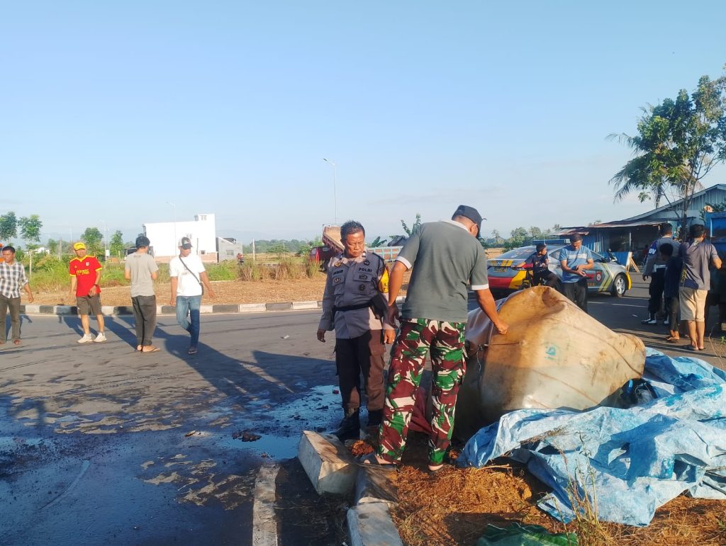 Truk Muatan BBM Ilegal Terguling, KIPFA Maros Minta APH Tindak Tegas Semua Pelaku Yang Terlibat