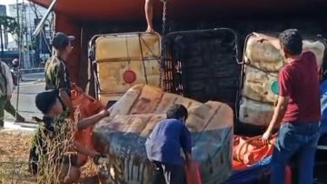 Dump Truck Bermuatan Solar Terbalik di Jalan Baru Maminasata, Dua Diamankan – HIPSI Apresiasi Polres Maros