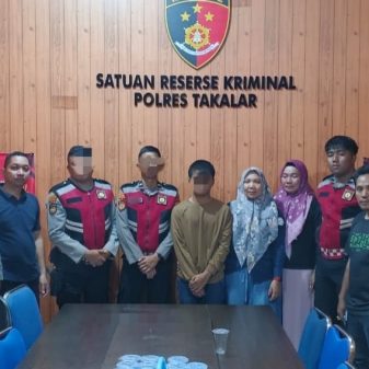 Suasana Haru, Dua Anggota Polres Takalar dan Korban Sepakat Damai