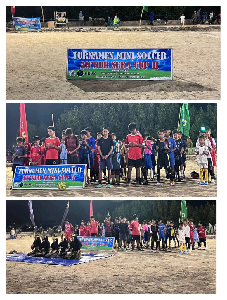 Sambut Hari Sumpah Pemuda, Remas An-Nur Seba dan PKJS Gelar Turnamen Mini Soccer Di Sabu Raijua