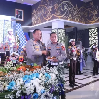 Polda Jabar Sambut Hari Lalu Lintas Bhayangkara ke-70