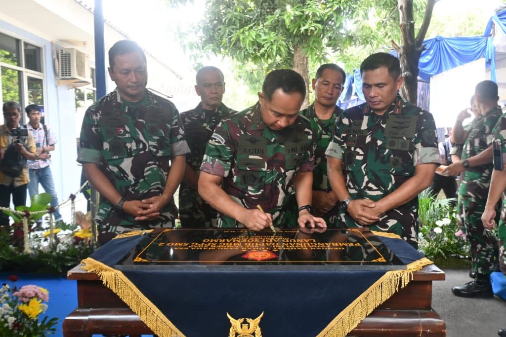 Panglima TNI Resmikan SPPG TNI, Perkuat Program MBG