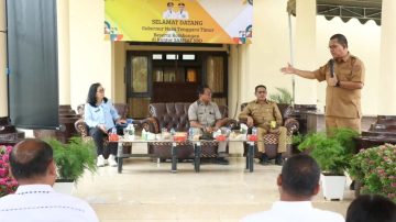 Kunker SBD, Gubernur NTT Melki Laka Lena Tekankan Kolaborasi Lintas Sektor
