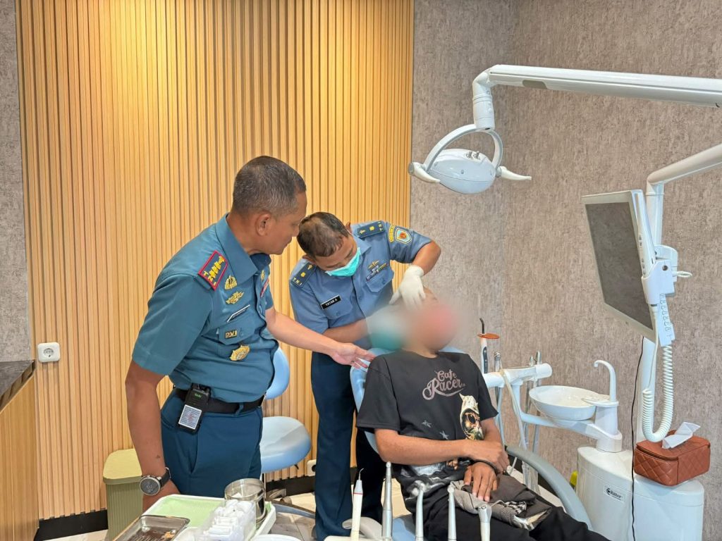 TNI Berhasil Tangani Operasi Tumor Rahang Warga Ngada NTT