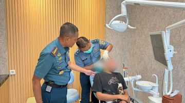 TNI Berhasil Tangani Operasi Tumor Rahang Warga Ngada NTT 