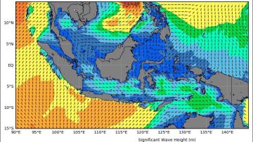 BMKG Keluarkan Peringatan Dini Gelombang Tinggi 27-30 September 2025