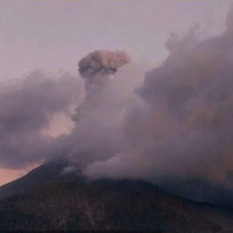 NTT : Gunung Api Lewotobi Kembali Erupsi