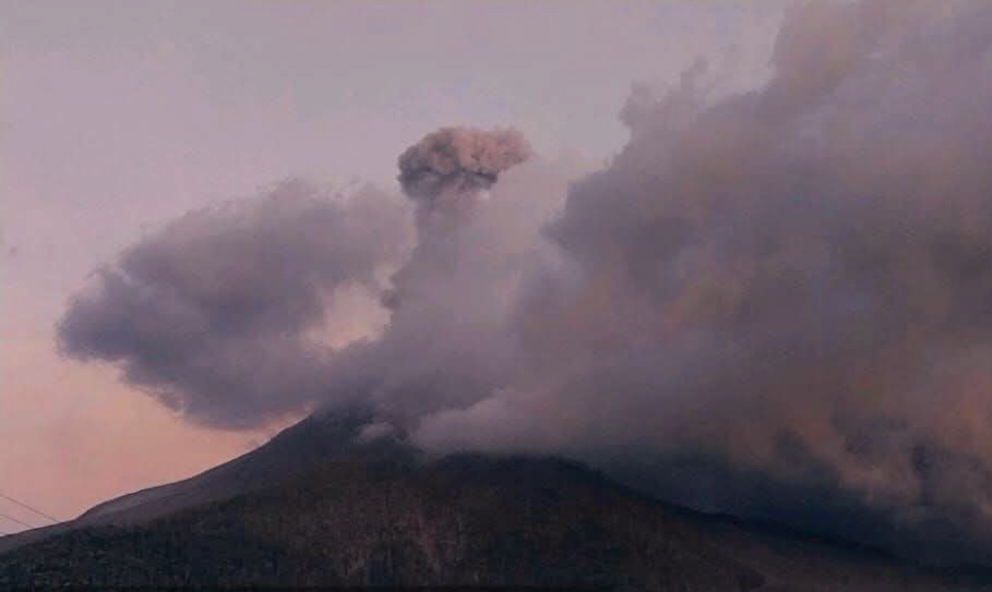 NTT : Gunung Api Lewotobi Kembali Erupsi