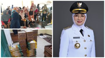 Pemkab Kebumen Gelar Gerakan Pangan Murah di Balai Desa Kejawang Sruweng