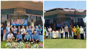 Sambut Hari Santri 2025 Ribuan Santri dan Masyarakat Ramaikan di Lapangan Kemadu Desa Grogolbeningsari