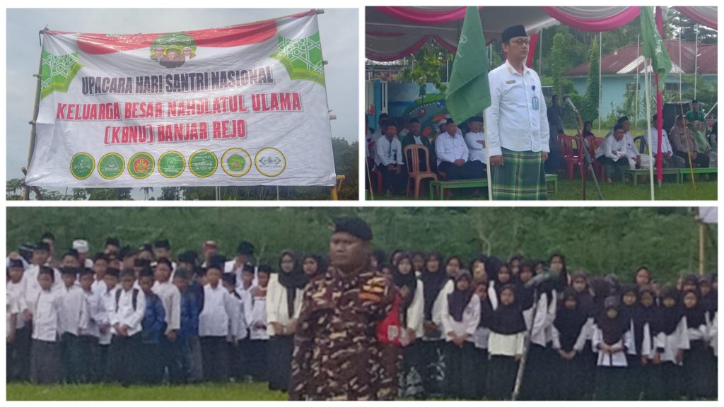Warga Desa Banjar Rejo Giat Peringati Hari Santri 2025