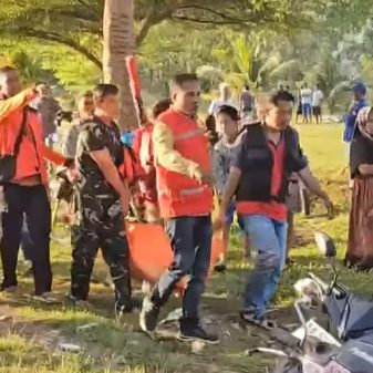 Kerja Keras Tim SAR Gabungan Temukan Satu Korban di Embung Pandansari Kebumen