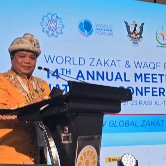 Kehadiran Maharaja Kutai Mulawarman pada World Zakat dan Waqf Kuching Sarawak