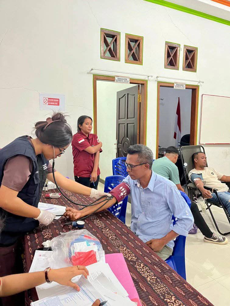 Rayakan Hari Sumpah Pemuda Dengan Donor Darah, Bawaslu Sabu Raijua dapat Dukungan Banyak Pihak