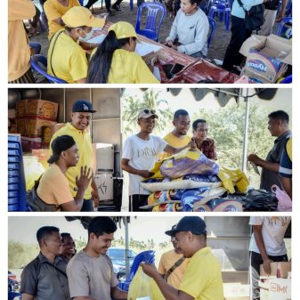 Songsong HUT Ke-61, Partai Golkar Sabu Raijua Gelar Pasar Murah dan Bagi Sembako Gratis 