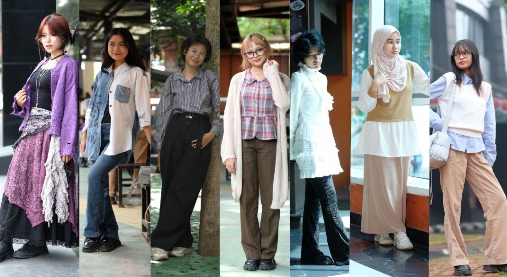 Ekspresi Tanpa Batas: intip gaya outfit of the day mahasiswa kampus kreatif polimedia
