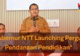 Gubernur NTT Launching Pergub Pendanaan Pendidikan