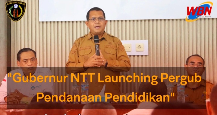 Gubernur NTT Launching Pergub Pendanaan Pendidikan