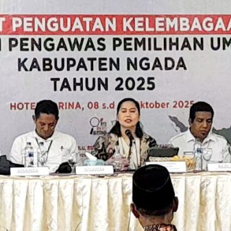 Evaluasi Penguatan Kelembagaan, Bawaslu Ngada NTT Hasilkan 23 Rekomendasi
