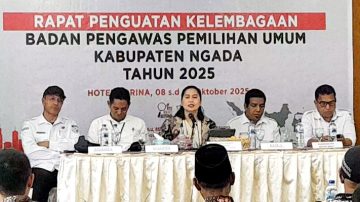Evaluasi Penguatan Kelembagaan, Bawaslu Ngada NTT Hasilkan 23 Rekomendasi