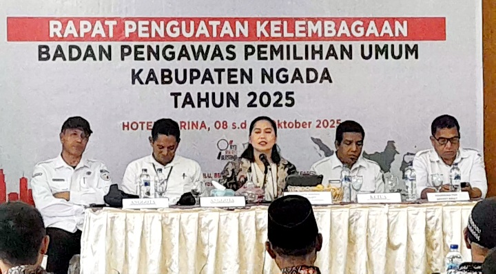 Evaluasi Penguatan Kelembagaan, Bawaslu Ngada NTT Hasilkan 23 Rekomendasi