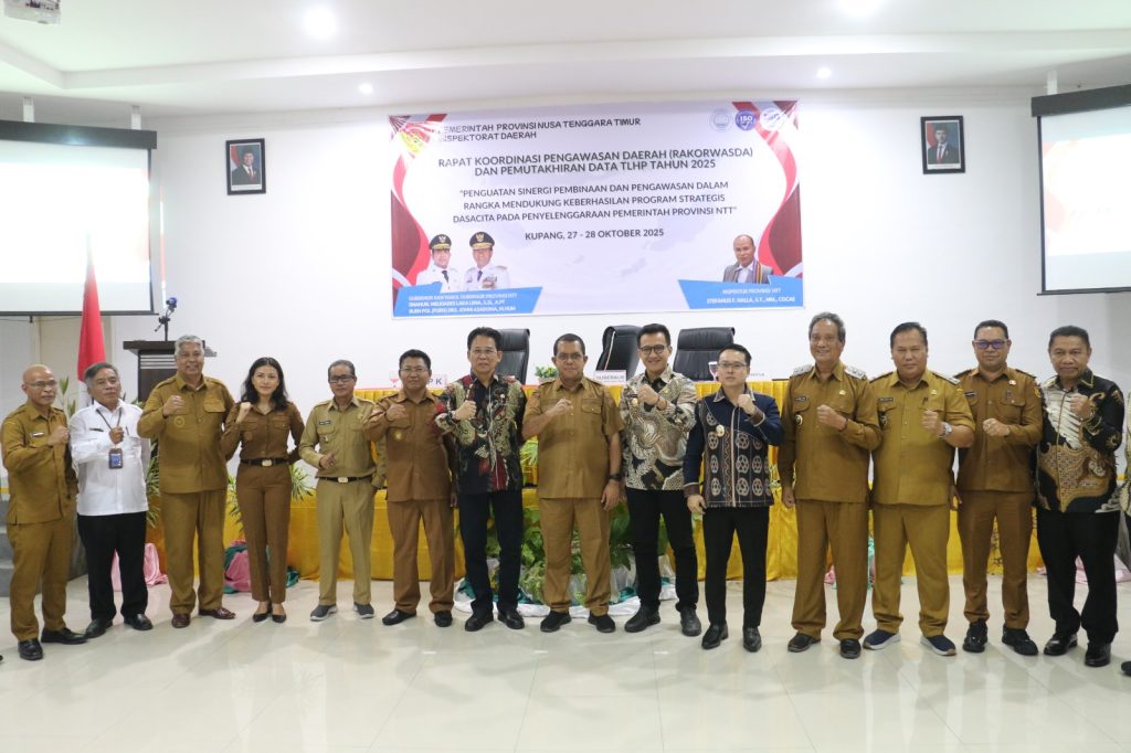 Gubernur NTT Kukuhkan Satgas Pengawasan Internal 