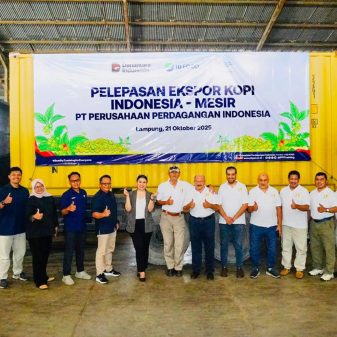 Indonesia Lepas Ekspor Kopi Robusta ke Mesir