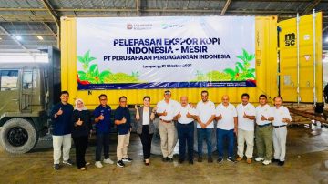 Indonesia Lepas Ekspor Kopi Robusta ke Mesir