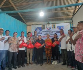 HUT ke-11, Perindo Nagekeo Berbagi Sembako  dan Gelar Pendidikan Politik