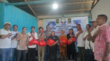 HUT ke-11, Perindo Nagekeo Berbagi Sembako  dan Gelar Pendidikan Politik
