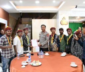 Audiensi di Polda NTT, PMKRI Kupang Sorot Polres Nagekeo dan Korupsi Malaka