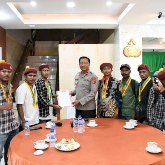 Audiensi di Polda NTT, PMKRI Kupang Sorot Polres Nagekeo dan Korupsi Malaka