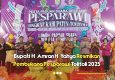 Bupati  H, Amran H, Yahya Resmikan Pembukaan Pesparawi Tolitoli 2025