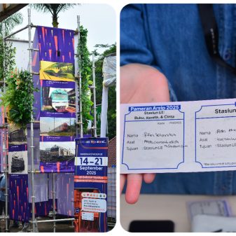“Stasiun UI, Buku, Pesta Kereta, dan Cinta”: Arsip yang Menyapa Pengunjung