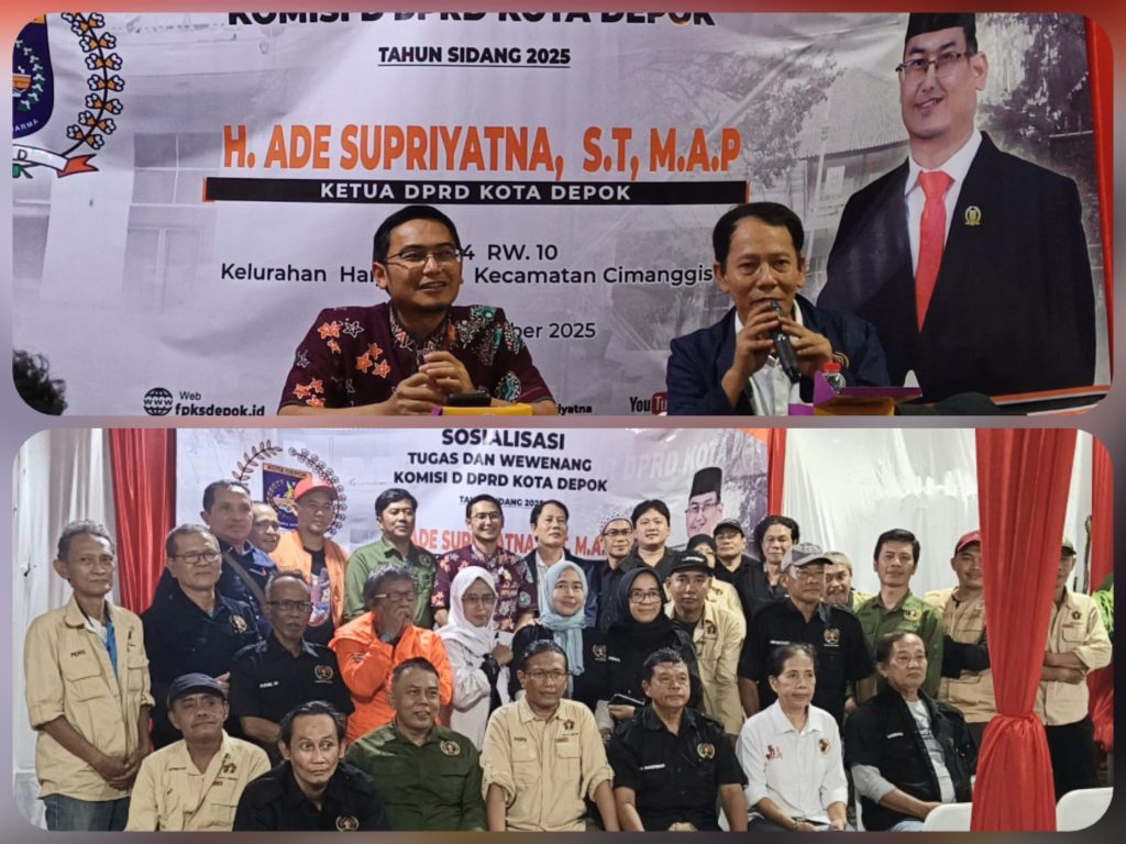 Ketua DPRD Depok Sosialisasi Tugas Dan Wewenang Komisi D, PWI  Harap Program Pembangunan Disampaikan Melalui Pers