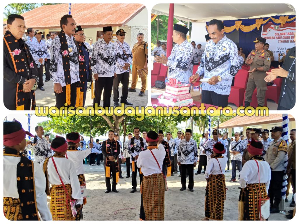 Wakil Bupati Nagekeo, Pimpin Upacara Hut PGRI Ke-80 Kabupaten Nagekeo Tahun 2025