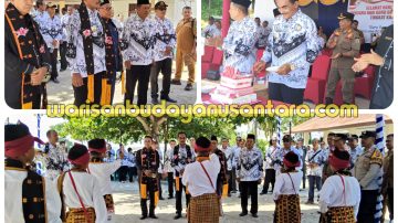 Wakil Bupati Nagekeo, Pimpin Upacara Hut PGRI Ke-80 Kabupaten Nagekeo Tahun 2025