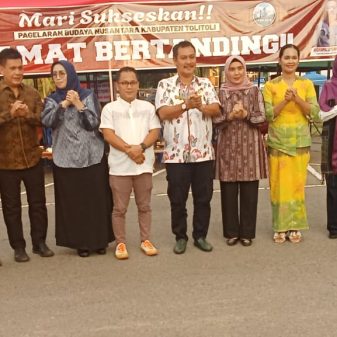 Gelar Budaya Nusantara 2025 Resmi Dibuka di Bundaran Tugu Cengkeh Tolitoli