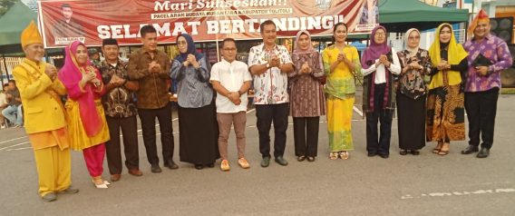 Gelar Budaya Nusantara 2025 Resmi Dibuka di Bundaran Tugu Cengkeh Tolitoli