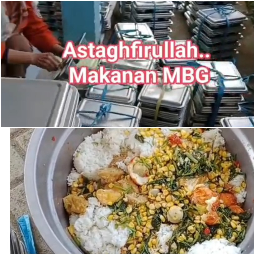 Ratusan Porsi MBG Terbuang Percuma Disalah Satu Sekolah di Maros