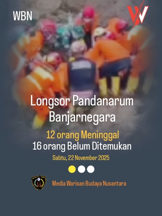 Dua Korban Longsor Banjarnegara Kembali Ditemukan, 16 Masih Hilang