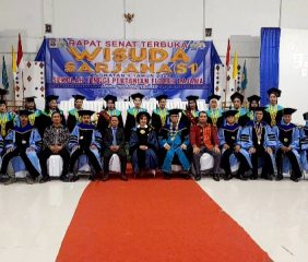 Stiper Flores Bajawa Kembali Cetak Sarjana, 9 Wisudawan Ikut Online dari Israel