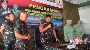 Ini Pesan Danrem 161 Wira Sakti Kepada Prajurit Kodim 1625 Ngada
