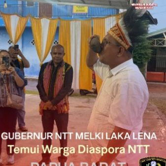 Temui Warga Diaspora NTT di Papua Barat, Ini Pesan Gubernur Melki