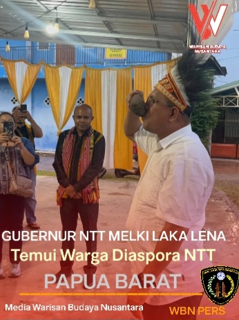 Temui Warga Diaspora NTT di Papua Barat, Ini Pesan Gubernur Melki