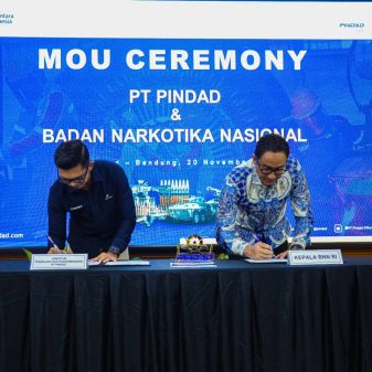 BNN dan PT Pindad Sinergi Kuatkan P4GN Kerja Sama Strategis