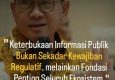 Mendag RI : Keterbukaan Informasi Publik adalah Fondasi Seluruh Ekosistem