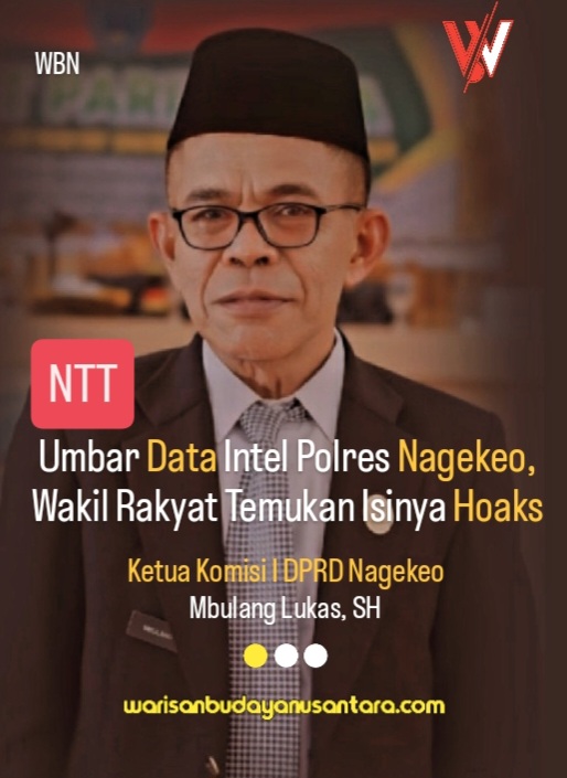 Umbar Data Intel Polres Nagekeo, Wakil Rakyat Temukan Isinya Hoaks